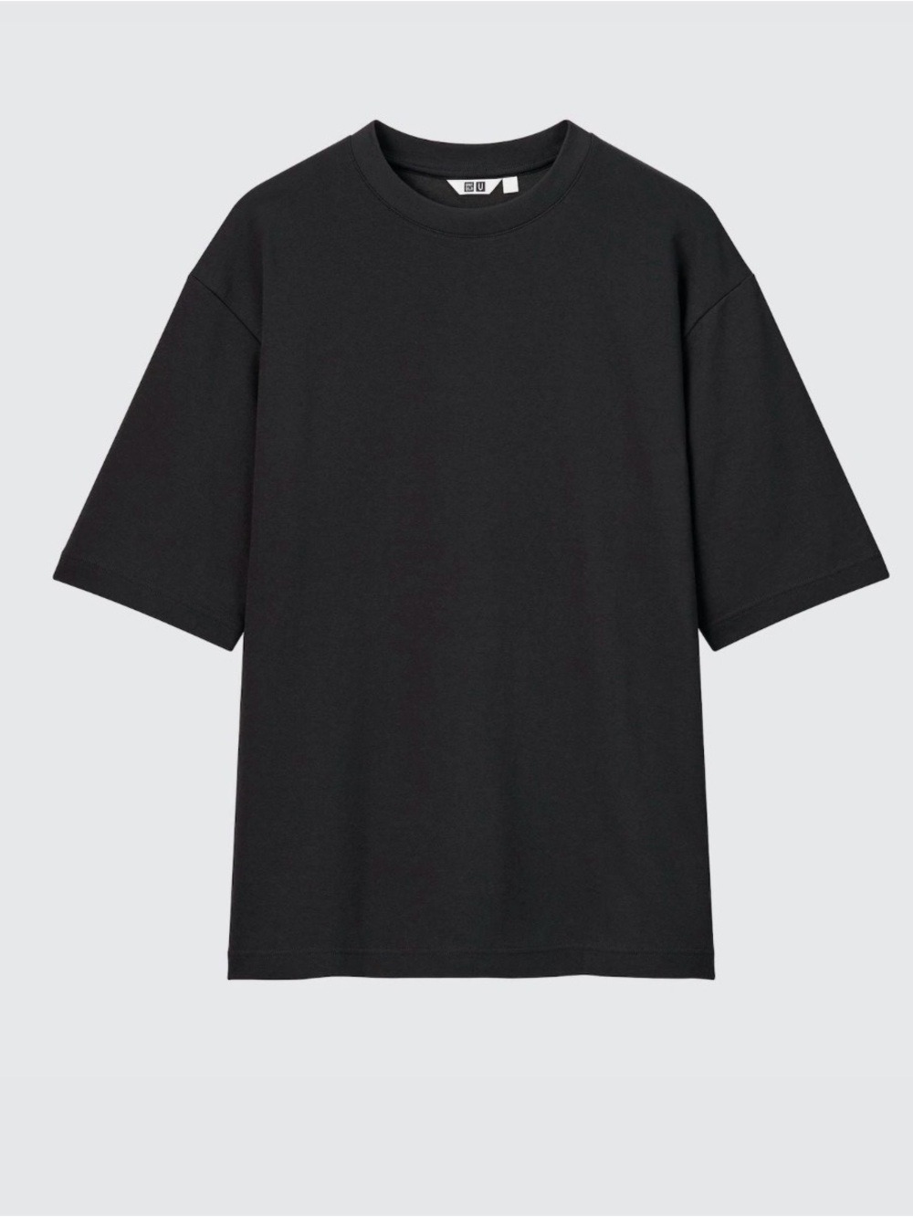 AIRism COTTON OVERSIZED CREW NECK HALF SLEEVE T-SHIRT SZ XL